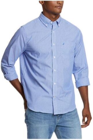 Nautica Men's Classic Button Down Shirt in Saudi Arabia
