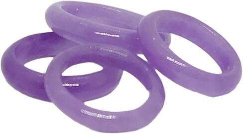 LAVENDER Jade Ring. Purple Ring. Band Jade Ring for her/him. Gemstone Ring. Lavender JADE for a Lover Ring. Ring size Available: 4.1/2, 5.1/2 ,6, 6.1/2 /7,8, 8.1/2, 9, 9.1/2, 10.1/2, 11, 12, 13 in Kuwait