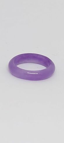 LAVENDER Jade Ring. Purple Ring. Band Jade Ring for her/him. Gemstone Ring. Lavender JADE for a Lover Ring. Ring size Available: 4.1/2, 5.1/2 ,6, 6.1/2 /7,8, 8.1/2, 9, 9.1/2, 10.1/2, 11, 12, 13 in Kuwait