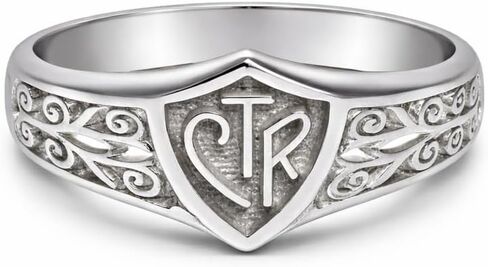 Ringmasters Legacy LDS CTR Ring Choose the Right Faith Ring | Keepsake LDS Jewelry in Kuwait