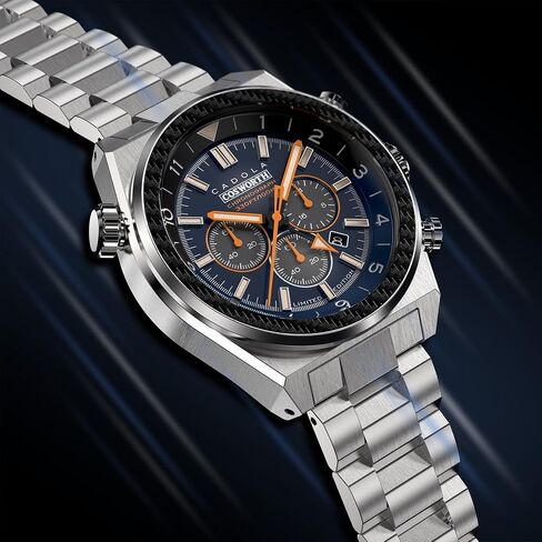 Thomas Earnshaw Men's 42mm Discovery Drake Skeleton Automatic Watch with Silicone Strap ES-8295 in Saudi Arabia