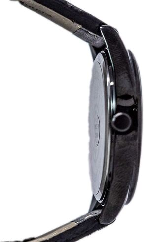 Smith & Wesson Men's Civilian Watch, 3ATM, Tough Stainless Steel case, Genuine Leather Strap, Tactical Watch, Precision Quart, Scratch Resistant, 43mm, Christmas Gift in Kuwait
