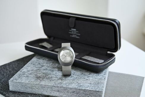 Rado - DiaStar 60-Year Anniversary Edition Alfredo Häberli - Men - Swiss Watch - Includes Grey Pouch with a Woven Stainless-Steel Strap + Mottled Grey Textile Strap - Automatic - 38 mm in Kuwait