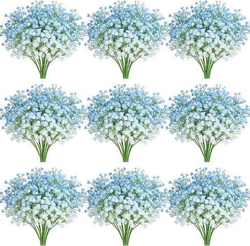 120 PCS Babys Breath Artificial Flowers - Real Touch Fake Gypsophila for DIY Wedding Arches Floral Arrangements Bouquets Centerpieces Decorations - Pink in Saudi Arabia