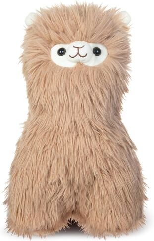 My OLi 11.5 Inch Llama Stuffed Animal, Soft Alpaca Plush Toy, Cuddly Stuffed Llama Plush Pillow, Cute Animal Plushies for Kids Toddlers Boys Girls, Brown in Saudi Arabia