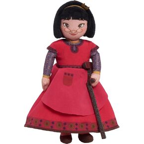Disney Wish 8-inch Talking Plush Asha, Interactive Toy, Black Hair and Purple Dress, Kids Toys for Ages 2 Up by Just Play