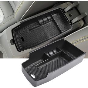 صينية تنظيم وحدة التحكم المركزية EDBETOS متوافقة مع ملحقات Chevy Bolt EUV Bolt EV 2022-2023 الداخلية ومسند الذراع الثانوي ومقسم صندوق القفازات مادة ABS، تصميم مطور، أزرق