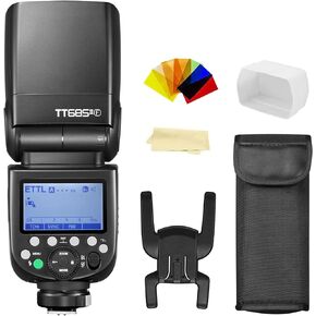Godox TT685II-F Flash TTL 2.4GHz GN60 High Speed Sync 1/8000s Camera Speedlite Speedlight Light Compatible for Fujifilm Cameras(TT685F Upgraded Version)