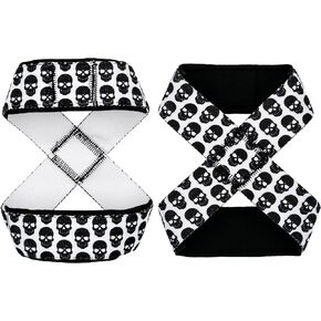 Barbell UP Figure 8 Lifting Straps for Weightlifting - Wrist Wraps for Powerlifting, Cross Training, Deadlifts, Shrugs, Strongman, Bodybuilding, Hand Bar, Fitness, Gym, Barbell, Men & Women
