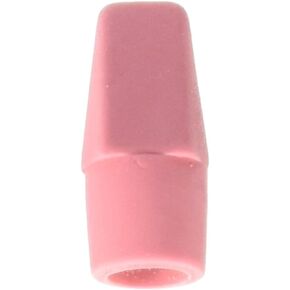 School Smart Pencil Tip Wedge Cap Eraser, Pink, Pack of 144