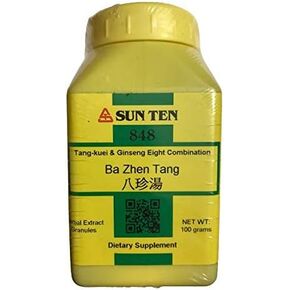 Sun Ten - Tang-KUEI & Ginseng Eight Comb Ba Zhen Tang Concentrated Granules 100g 848 by Baicao
