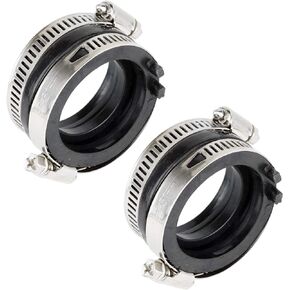 Caltric 2 Carburetor Intake Boot Holder Compatible with Kawasaki Brute Force 750 Kvf750 A B C 2005 2006 2007