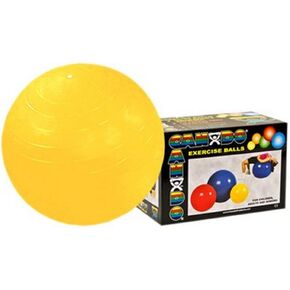 Cando Inflatable Ball, Yellow, 45 cm, 18 Inch, Boxed (30-1801B)