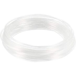 uxcell 3D Pen Filament Refills,32.5Ft,1.75mm PLA 3D Printer Refills,Dimensional Accuracy +/- 0.02mm,Transparent