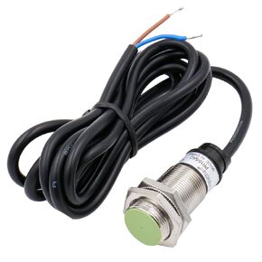 M18 Inductive Proximity Sensor Switch PR18-5AC Cylindrical Type Detector 5mm 100-240VAC 2-Wire NC(Normally Closed) CE