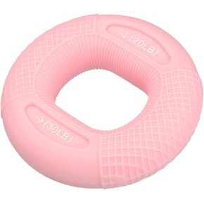 uxcell Hand Grip Strengthener, Silicone Rings Finger Forearms Exercise Grip Trainer for Rock Climbing Athletes Workout