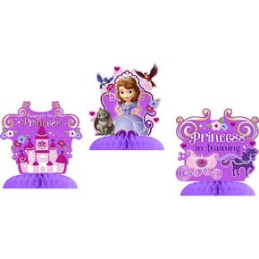 Sofia the First Centerpiece Decoration (3 Count)