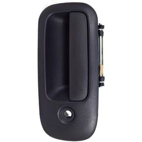 PT Auto Warehouse GM-3903A-FL - Outside Exterior Outer Door Handle, Textured Black - Driver Side Front