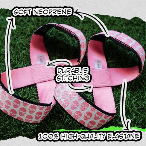 Barbell UP Figure 8 Lifting Straps for Weightlifting - Wrist Wraps for Powerlifting, Cross Training, Deadlifts, Shrugs, Strongman, Bodybuilding, Hand Bar, Fitness, Gym, Barbell, Men & Women in Saudi Arabia