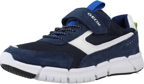 GEOX Flexyper 32 Sneakers, Boys, Big Kid, Blue, Size 4 in Saudi Arabia