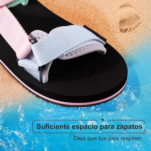 KELISI Unisex-Child Big Kids Sandals Adjustable Straps Slip on Athletic Sandals Outdoor Casual Shoes in Saudi Arabia
