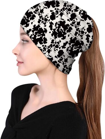 Women's Slouchy Beanie Hat Cute Turban Hats Cancer Headwear Caps Baggy Skull Sleep Scarf in Saudi Arabia