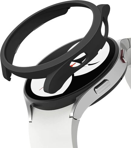 [3 Pack] Case Frame for Samsung Galaxy Watch 4 Classic 42mm, Hard Plastic Thin Protective Bumper Raised Edges Protector Cover 42mm, Black+Black+Black in Saudi Arabia