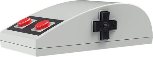 8Bitdo N30 2.4g ماوس لاسلكي قديم مع جهاز استقبال USB نانو ولوحة لمس ثلاثية الأبعاد وأزرار جانبية لأجهزة الكمبيوتر التي تعمل بنظام Windows وMacOS - نمط NES in Saudi Arabia