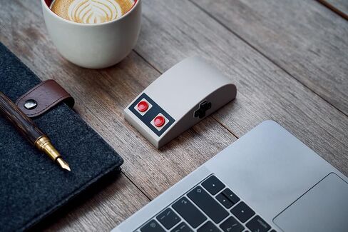 8Bitdo N30 2.4g ماوس لاسلكي قديم مع جهاز استقبال USB نانو ولوحة لمس ثلاثية الأبعاد وأزرار جانبية لأجهزة الكمبيوتر التي تعمل بنظام Windows وMacOS - نمط NES in Saudi Arabia