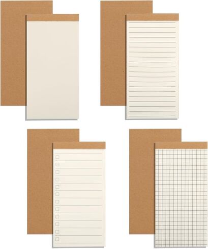 NatureTouch Small Notepads Portable field notes, 4 Pack Field Notebook, 2.6" x 5.3" Inch Pocket Notepad Memo Pads,50 Pages(Line) in Saudi Arabia