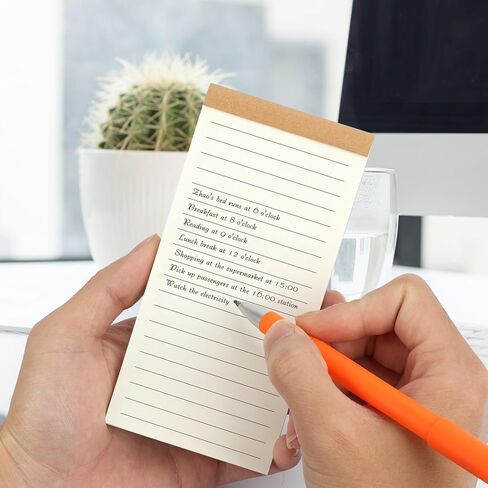 NatureTouch Small Notepads Portable field notes, 4 Pack Field Notebook, 2.6" x 5.3" Inch Pocket Notepad Memo Pads,50 Pages(Line) in Saudi Arabia