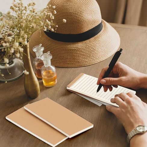 NatureTouch Small Notepads Portable field notes, 4 Pack Field Notebook, 2.6" x 5.3" Inch Pocket Notepad Memo Pads,50 Pages(Line) in Saudi Arabia