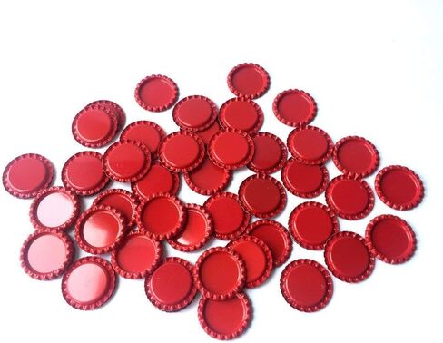RUTICH 100 PCS Flat Decorative Bottle Cap Craft Bottle Stickers Double Sideds Printed for Hair Bows, DIY Pendants or Craft ScraPbooks(Light Green) in Saudi Arabia