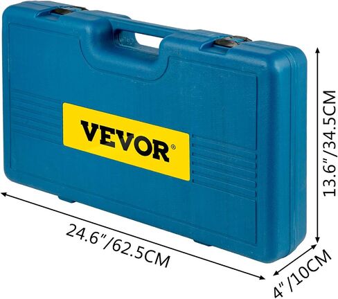 VEVOR Impact Socket Set 3/4 Inches 29 Piece Impact Sockets, 6-Point Sockets, Rugged Construction, CR-M0, 3/4 Inches Drive Socket Set Impact SAE 3/4 inch - 2-1/2 inch, with a Storage Cage in Saudi Arabia