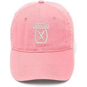 Army 10th Mountain Embroidered Mens Baseball Cap Cotton Washed Baseball Hat in Kuwait