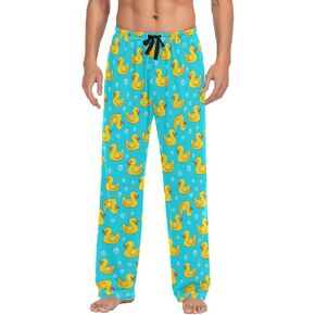 Men's Pajama Pants Soft Comfy Sleep Lounge Pants Cartoon Pjs Bottoms with Pockets in Saudi Arabia