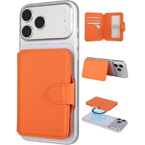 Small wallet for women,Magsafe Wallet for iphone,Credit Card Holder | Magnetic wallet for iPhone 17/16/15/14/13/12 Series,RFID blocking,Holds 6 Cards,ID Window,Cash Slot,Slim wallet,Pocket Fit in Saudi Arabia