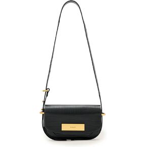AllSaints Etta Croc Xbody W569XD Black One Size in Saudi Arabia
