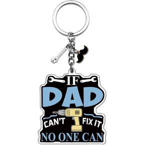 Dad Keychain From Daughter Son Best Dads Ever Gifts Birthday Gifts Papa Grandpa Grandfather Stepdad Acrylic Cool Dad Gift From Daughter Son in Saudi Arabia