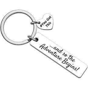 Congratulations Gifts for Women Men Promotion Gifts Congratulation Keychain New Beginning Gift for Friends Coworkers Farewell Going Away New Job Retirement Gift for Woman Congratulations Keyring in Saudi Arabia