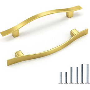 KNOBWELL 30 Pack 3 inch Cabinet Handles Brushed Nickel, Silver Drawer Pulls Vintage Cabinet Door Handles for Cupboard Vanity Closet, 4-3/4" Overall Length in Saudi Arabia