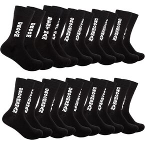 10 Pairs Groomsmen Socks Black Novelty Groom Groomsmen Best Man Funny Socks for Wedding Gifts Bachelor Party Gifts in Saudi Arabia