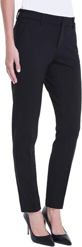 Liverpool Los Angeles Petite Kelsey Knit Flare Trousers 29" Black 8P 29 in Saudi Arabia