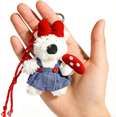 Cute Plush Bag Charms & Keychains - Adorable Stuffed Animal Pendant Decor in Saudi Arabia