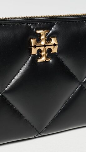 محفظة نسائية من Tory Burch Kira Diamond Quilt Charm بسحاب كونتيننتال in Kuwait