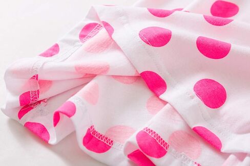 Waruila Bo Peep Costume for Children - Polka Dot Dress for Kids Birthday (Multicoloured, 8-10) in Kuwait