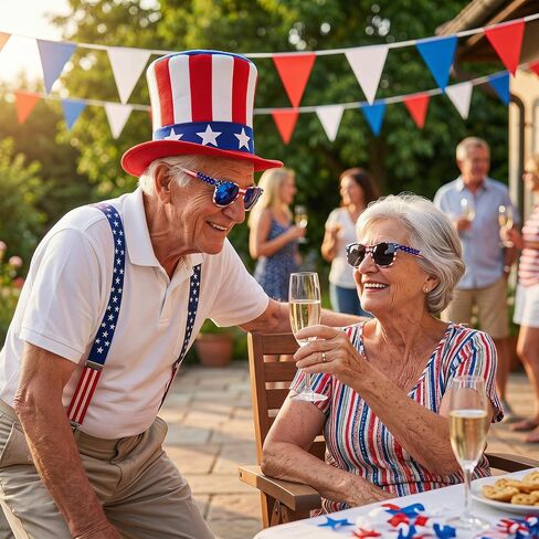 3 Pairs American Flag Sunglasses 4th of July Sunglasses for Women Men Teens,Kids Sunglasses Party Favors Supplies in Saudi Arabia