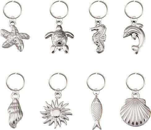 Women's Bikini Jewelry Charms,Gold Stainless Steel Swimwear Accessories Keychain for Women's Swimsuits Waterproof & Tarnish-Proof Summer Beach Party in Saudi Arabia