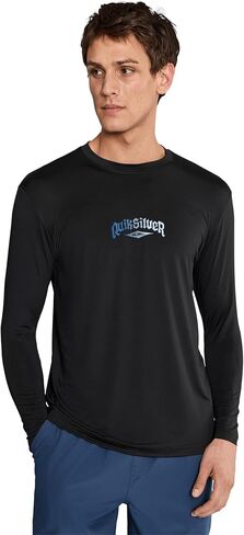 Quiksilver Men's Everyday Graphic Long Sleeve Surf Tee in Kuwait