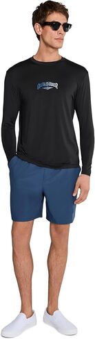 Quiksilver Men's Everyday Graphic Long Sleeve Surf Tee in Kuwait